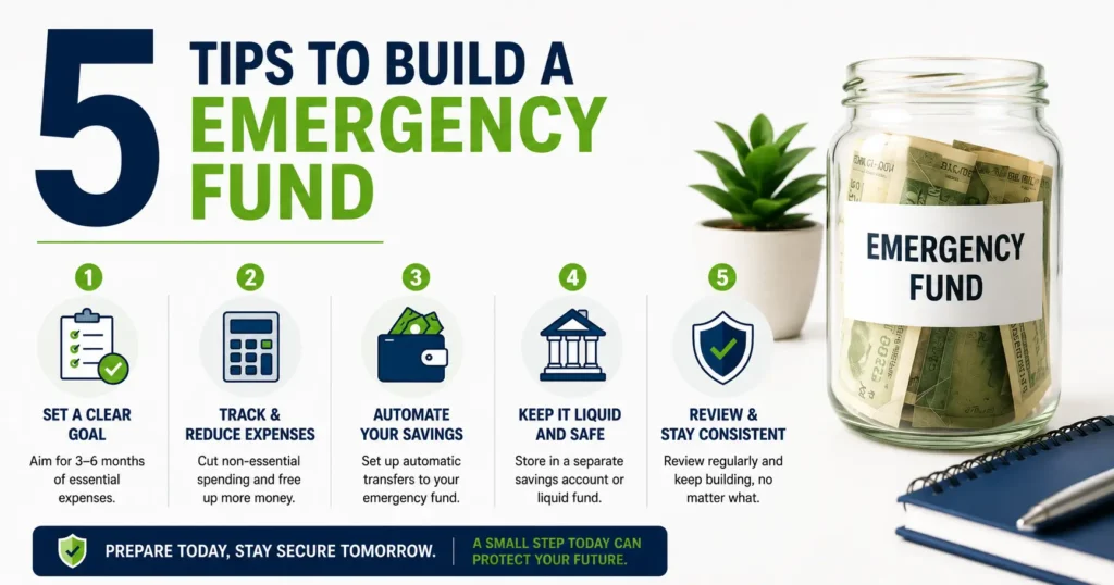 5 Tips to Build a Emergency Fund
