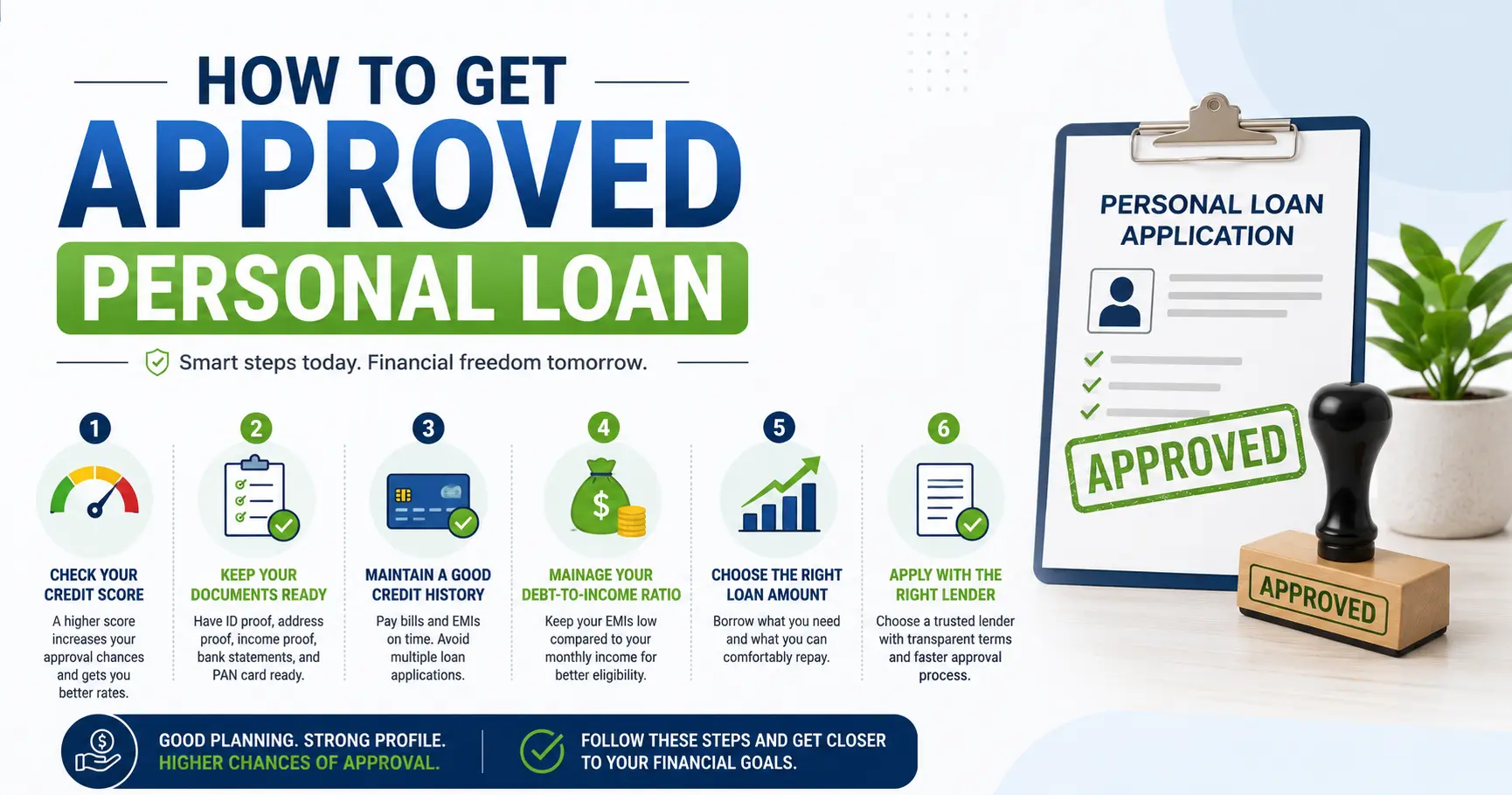How to Get Approved Personal Loan